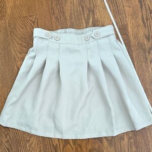 Izod Kids khaki Pleated Skirt